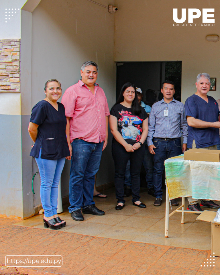 UPE ENTREGA NUEVOS EQUIPAMIENTOS AL HOSPITAL DISTRITAL DE NATALIO